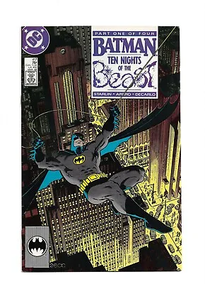 Buy Batman #417 1st KG Beast Mike Zeck Cover 1988 DC Comics Mid Grade Copy FN • 8.03£