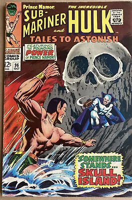 Buy Tales To Astonish #96 October 1967 High Evolutionary App Dan Adkins Skull Cover • 24.99£