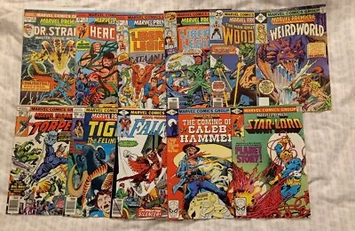 Buy MARVEL PREMIERE - 11 Comics BUNDLE 1974/81 - Hercules/Tigra/Star Lord + Many • 21.49£