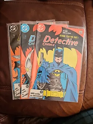 Buy DETECTIVE COMICS #575-577 ('87) NM- BATMAN YEAR TWO # 1-3 (3Issue) McFarlane C7 • 51.45£
