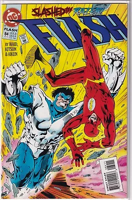 Buy Flash #84 (DC Comics, 1993) Slashed By Razer • 3.95£