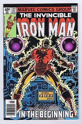 Buy Iron Man #122 Signed W/COA Bob Layton Very Fine 1979 Classic Armor Marvel Comics • 37.70£