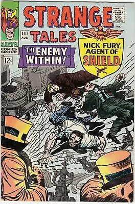 Buy STRANGE TALES #147 Nick Fury Agent S.H.I.E.L.D. Doctor Strange Marvel • 99.12£