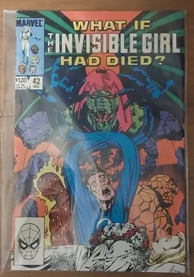Buy What If... #42 The Invisible Girl Had Died? FN/VFN (1983) Marvel Comics • 4£