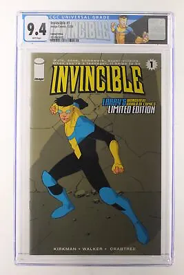 Buy Invincible #1 - Image Comics 2003 CGC 9.4 Larry's Wonderful World Of Comics Excl • 159.10£