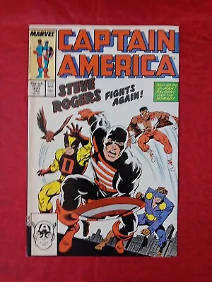 Buy Captain America #337 1st US Agent In Costume (VF) 1989 Marvel • 25.30£
