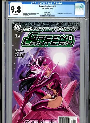Buy CGC 9.8 Green Lantern #45 Variant Star Sapphire & Sinestro App • 98.59£