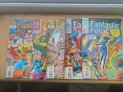 Buy Fantastic Four X 5 # 387, 388, 389, 392, 393 Marvel • 6.25£