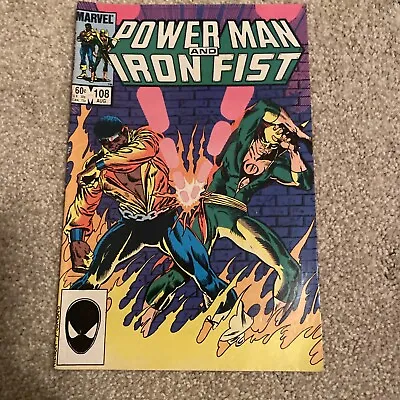 Buy POWER MAN AND IRON FIST (4 Comics). 108, 110, 116, 124.  (1984/86) • 10£