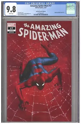 Buy Amazing Spider-Man #17 CGC 9.8 Spectral Dell'Otto Variant Cover Edition COA 600 • 63.95£