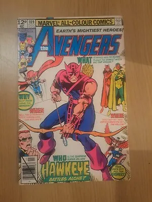 Buy Avengers 189 - Marvel Comics - First Print - Published In 1979. • 14.99£