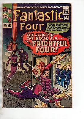 Buy Fantastic Four #36 - 1st Team Appearance Of The Frightful Four • 99.99£