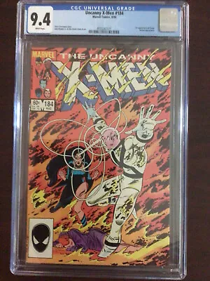 Buy CGC 9.4 X-Men 184 First Forge White Pages • 39.53£