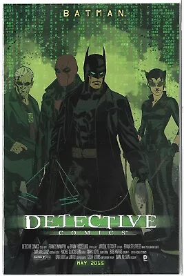 Buy 2015 DC - Batman Detective Comics # 40 Matrix Variant - High Grade Copy • 5.92£