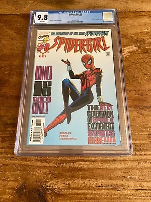 Buy Spider-Girl #0 CGC 9.8 WP Reprints What If... #105 1st Appearance Spider-Girl • 67.95£