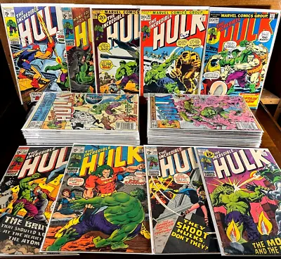 Buy 1st Appearance Lot THE INCREDIBLE HULK 136 139 140 141 142 144 146 149 164 258 • 312.17£