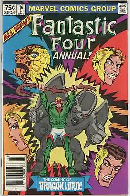 Buy Fantastic Four Annual #16 (1962) - 8.0 VF *Dragon Man/Ditko Cover* • 2.56£