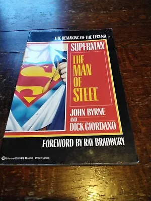 Buy Superman The Man Of Steel, Remaking Of A Legend 1987 TPB Ray Bradbury • 7.50£