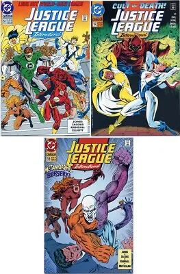 Buy Justice League International #51 52 53 (dc 1993) Nm First Prints White Pages Jla • 7.50£
