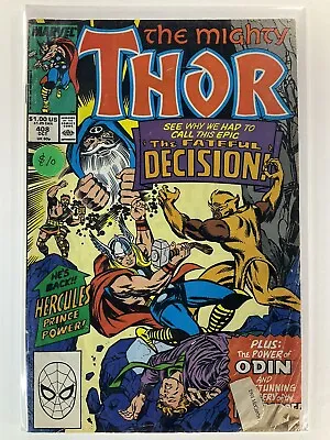 Buy Thor 408 GD Good 2.0 Marvel Comics • 3.99£