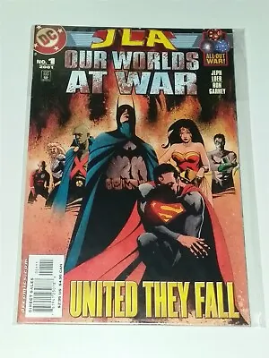 Buy Jla Our Worlds At War #1 Nm+ (9.6 Or Better) September 2001 Dc Comics • 5.99£