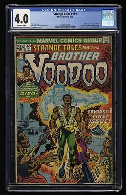 Buy Strange Tales #169 CGC VG 4.0 Off White 1st Appearance Of Brother Voodoo! • 105.36£
