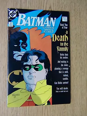 Buy 1989 DC  Batman #427  VF+ Death In The Family Part 2. Unread Stored Since New • 11.46£