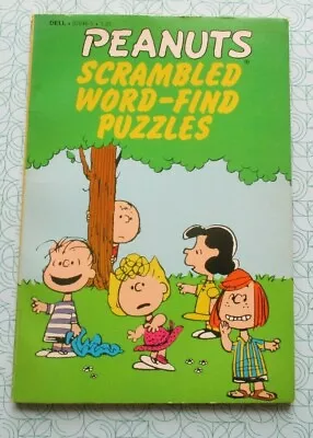 Buy Peanuts - Scrambled Word-Find Puzzles ~ 1979 United Features Syndicate • 8.99£