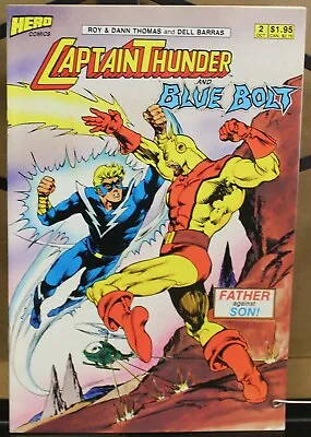 Buy Captain Thunder And Blue Bolt #2 Oct. Hero Comics • 3.95£