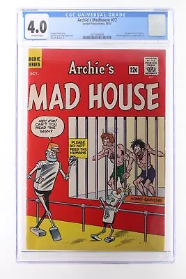 Buy Archie's Madhouse #22 - Archie Publications 1962 CGC 4.0 1st Appearance Of Sabri • 472.27£