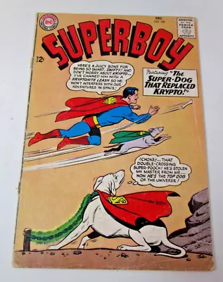 Buy Superboy #109 1963 [VG] Silver Age DC Moldoff Swan Cover Krypto Cover • 9.48£