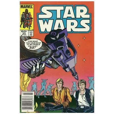 Buy Star Wars (1977 Series) #93 Newsstand In VF Minus Condition. Marvel Comics [o} • 13.81£