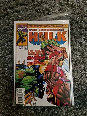 Buy Incredible HULK #457 Comic Marvel Comics Vs Juggernaut • 4.99£