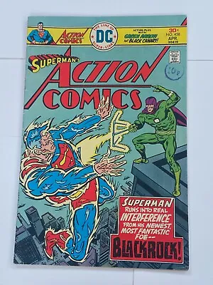 Buy Action Comics From 1976 Superman With Green Arrow No 458 • 4.99£