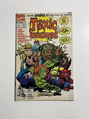 Buy Toxic Crusaders #1 Marvel Comics 1992 First Appearance Playmates Toys • 6.37£