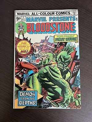 Buy Marvel Presents #1 Bloodstone First Appearance Bloodstone 1975 Ab • 19.95£