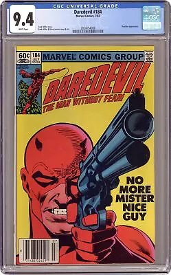 Buy Daredevil #184N CGC 9.4 1982 3924154008 • 75.15£