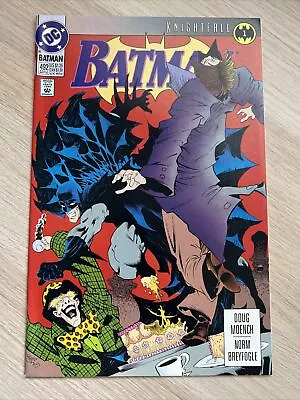 Buy BATMAN 492  DC Comics 1993 KNIGHTFALL FIRST ISSUE! • 4£