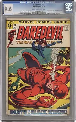 Buy Daredevil #81 CGC 9.6 1971 1096493002 • 300.43£