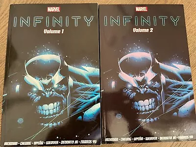 Buy Marvel Avengers Infinity Complete Saga Volume 1 And 2 By Jonathan Hickman TPB • 11.99£