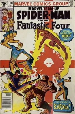 Buy Marvel Team-Up #100 1980 Marvel Comics Newsstand Edition 6.0 FN • 4.47£