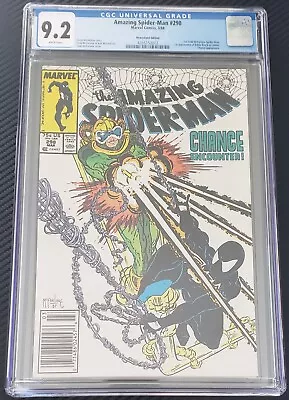 Buy Amazing Spiderman #298 (1988) CGC Graded NM-(9.2) WP & Newsstand! 1st McFarlane  • 104.70£