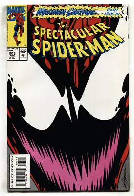 Buy SPECTACULAR SPIDER-MAN #203--Carnage --1993--MARVEL COMICS--NM- • 23.42£