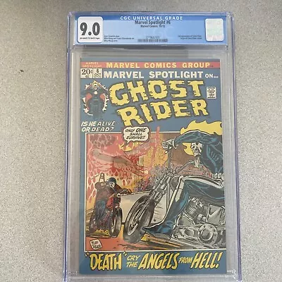 Buy Marvel Spotlight #6 CGC 9.0 1972 2nd Ghost Rider • 264.44£