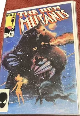 Buy The New Mutants #19, 21, 25 And 1 Marvel September 1984 Demon Bear  Sienkiewicz • 43.82£