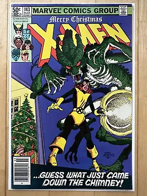 Buy The Uncanny X-Men #143 Marvel 1981 Newsstand Kitty Pride Claremont Nice Copy VF+ • 12.06£