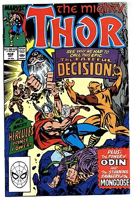 Buy Thor (1966) #408 VF/NM 9.0 Eric Masterson Merges With Thor • 3.40£