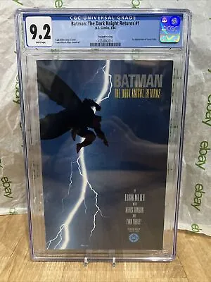 Buy Batman: The Dark Knight Returns #1 CGC NM- 9.2 Second Printing (1986) • 118.58£