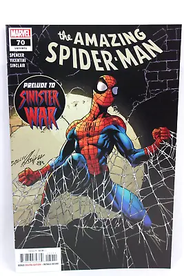 Buy Amazing Spider-Man #70 Prelude To Sinister War Mark Bagley 2021 Marvel Comics F+ • 2.76£