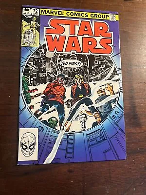Buy Star Wars #72 Direct Marvel 1983 Low Print Run Luke Skywalker Lando Han Leia • 7.92£